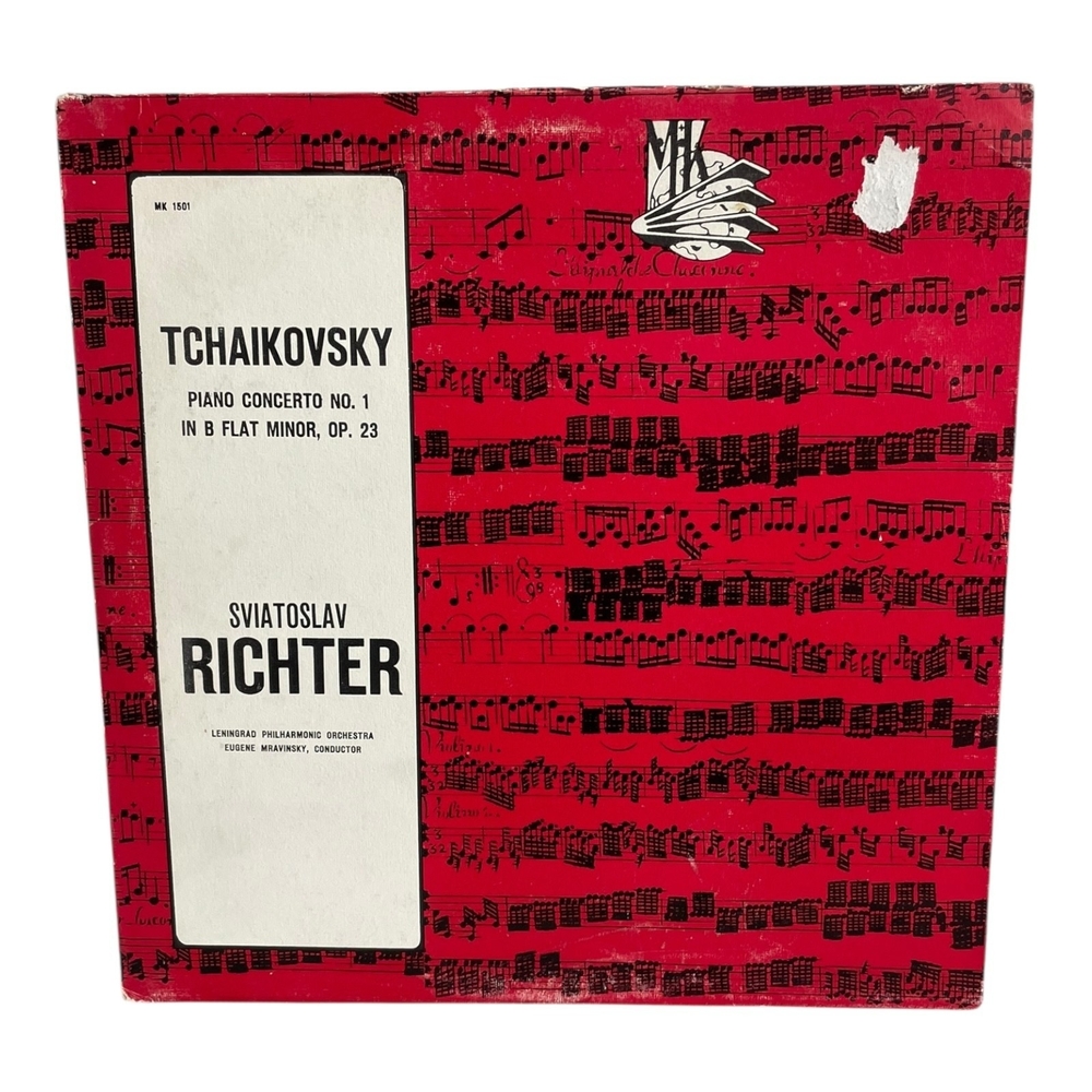 Richter Tchaikovsky Piano Concerto No.1 MK 1501 LP VG G+ Classical USSR